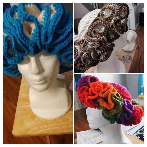 titi's handmade Other - Crochet handmade one piece hat or cop top